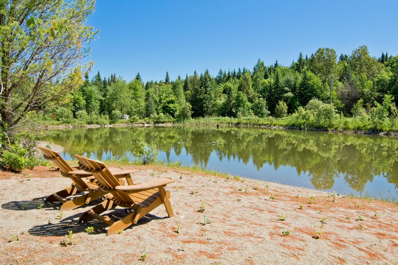 Camping Chalets Spas Pignons Rouges Saint Romain Exteriér fotografie